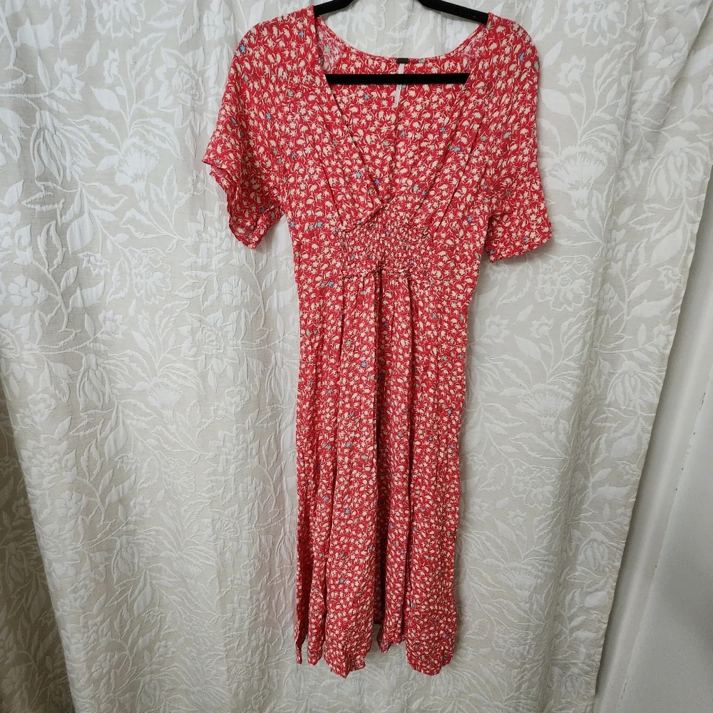 FREE PEOPLE Floral Dress. NWOT - Picture 6 of 8